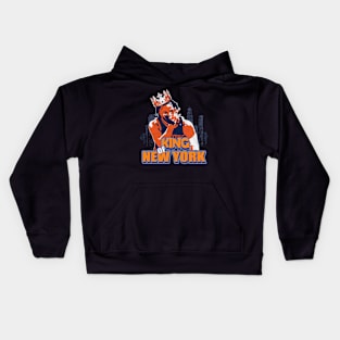 Jalen Brunson King Of New York Kids Hoodie